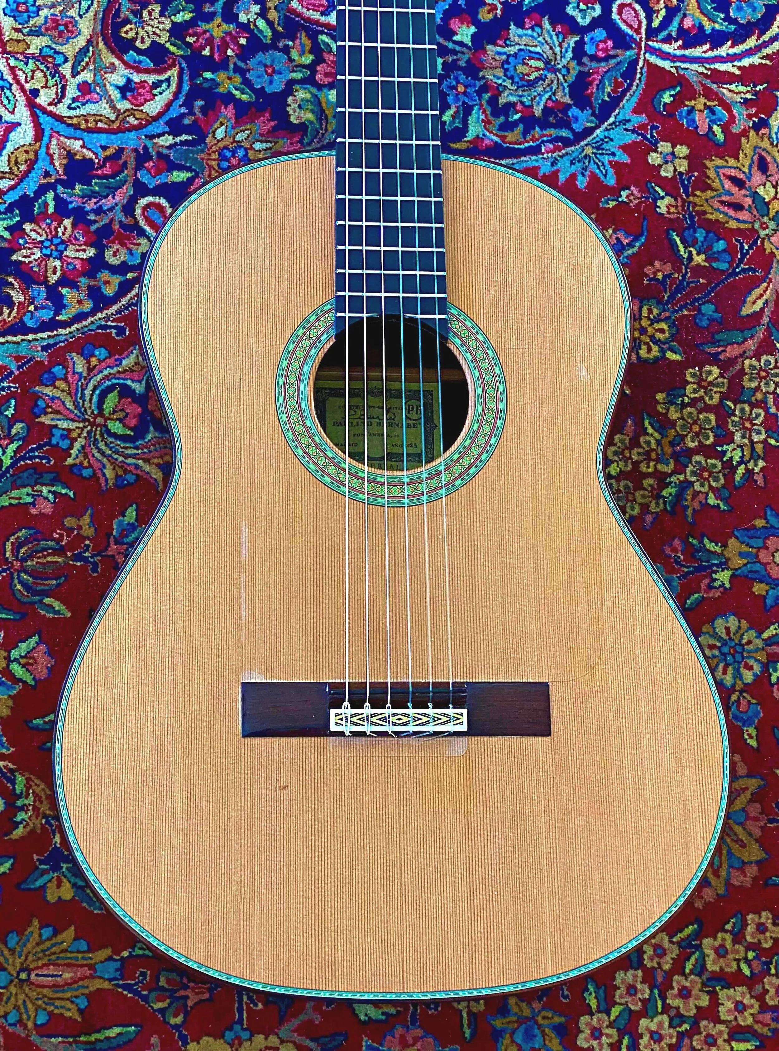 2023 Paulino Bernabe, PB Imperial, Concert Classical Guitar